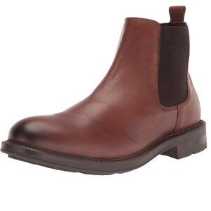 Vince Camuto Men's Huntsley Chelsea Boot Fashion, Cognac, 9